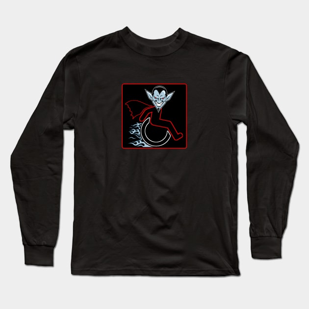 WHEELCHARIOT 7 (Drac) 1 Long Sleeve T-Shirt by GardenOfNightmares